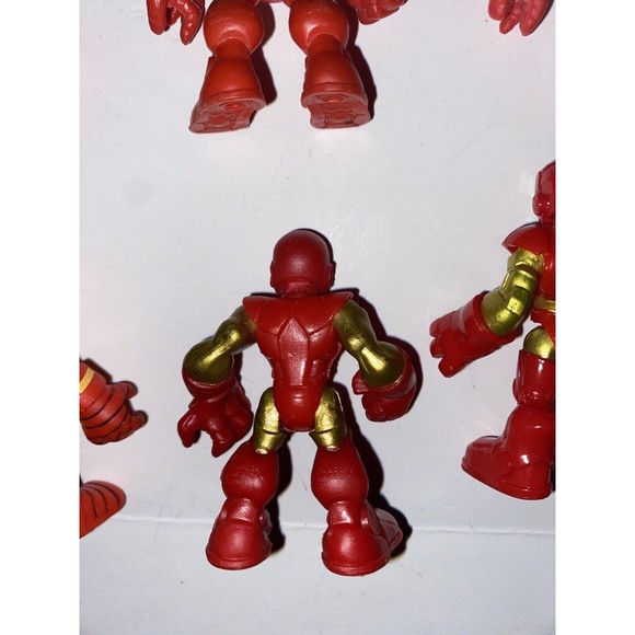 Marvel Playskool Heroes Lot Iron Man Mark Hall Armor Classic Silver Centurion - Picture 9 of 15
